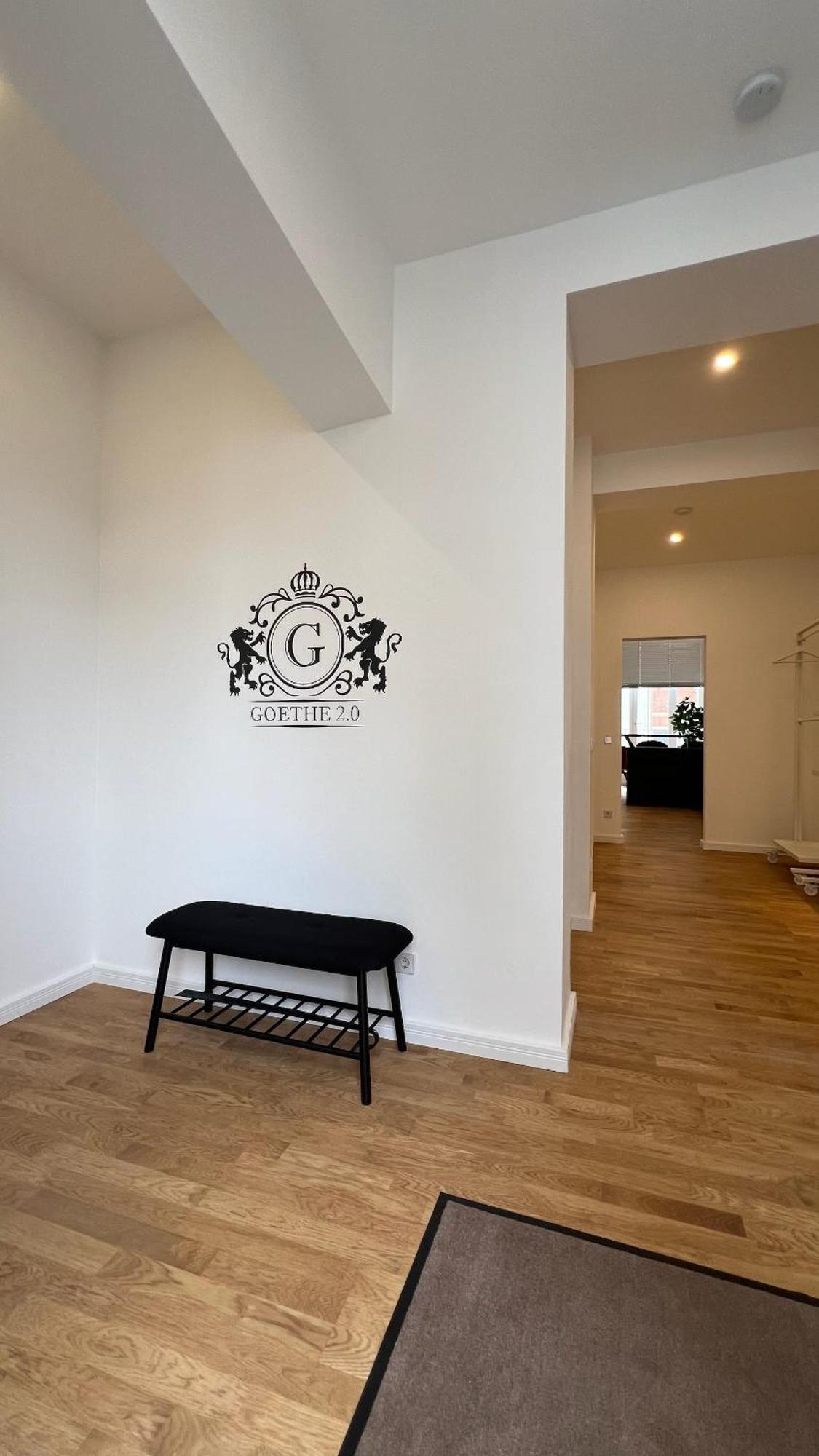 Neu! City-Loft-Apartment Im Goethe Palais I 5P I Lift I Parkplatz I Zentrum I Helios Aue  Kültér fotó