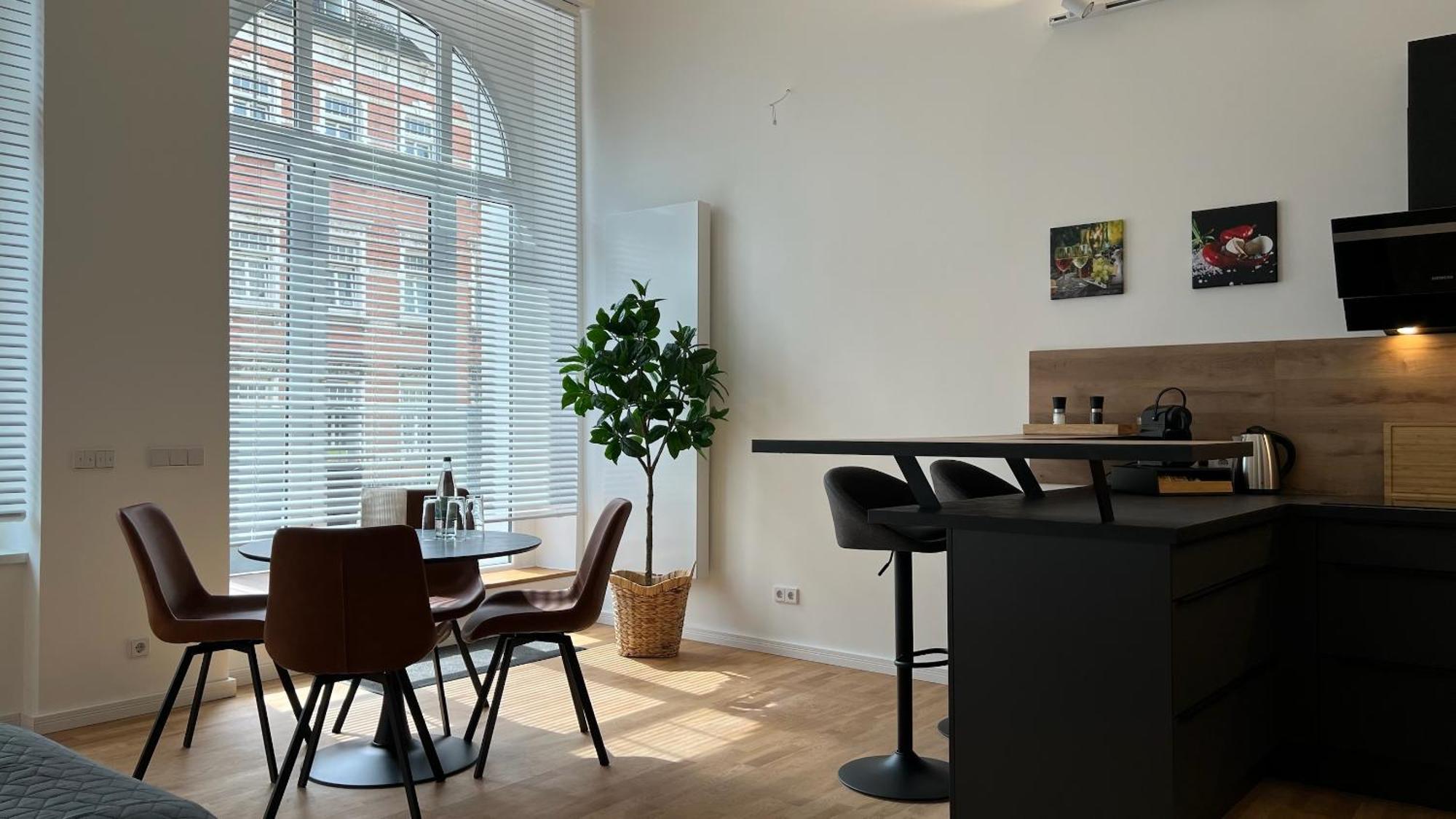 Neu! City-Loft-Apartment Im Goethe Palais I 5P I Lift I Parkplatz I Zentrum I Helios Aue  Kültér fotó