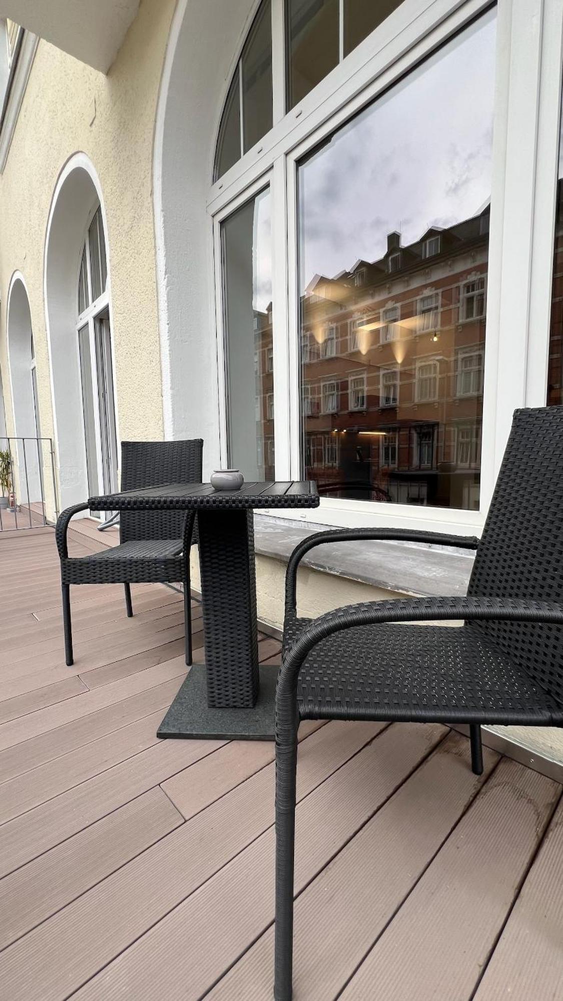 Neu! City-Loft-Apartment Im Goethe Palais I 5P I Lift I Parkplatz I Zentrum I Helios Aue  Kültér fotó